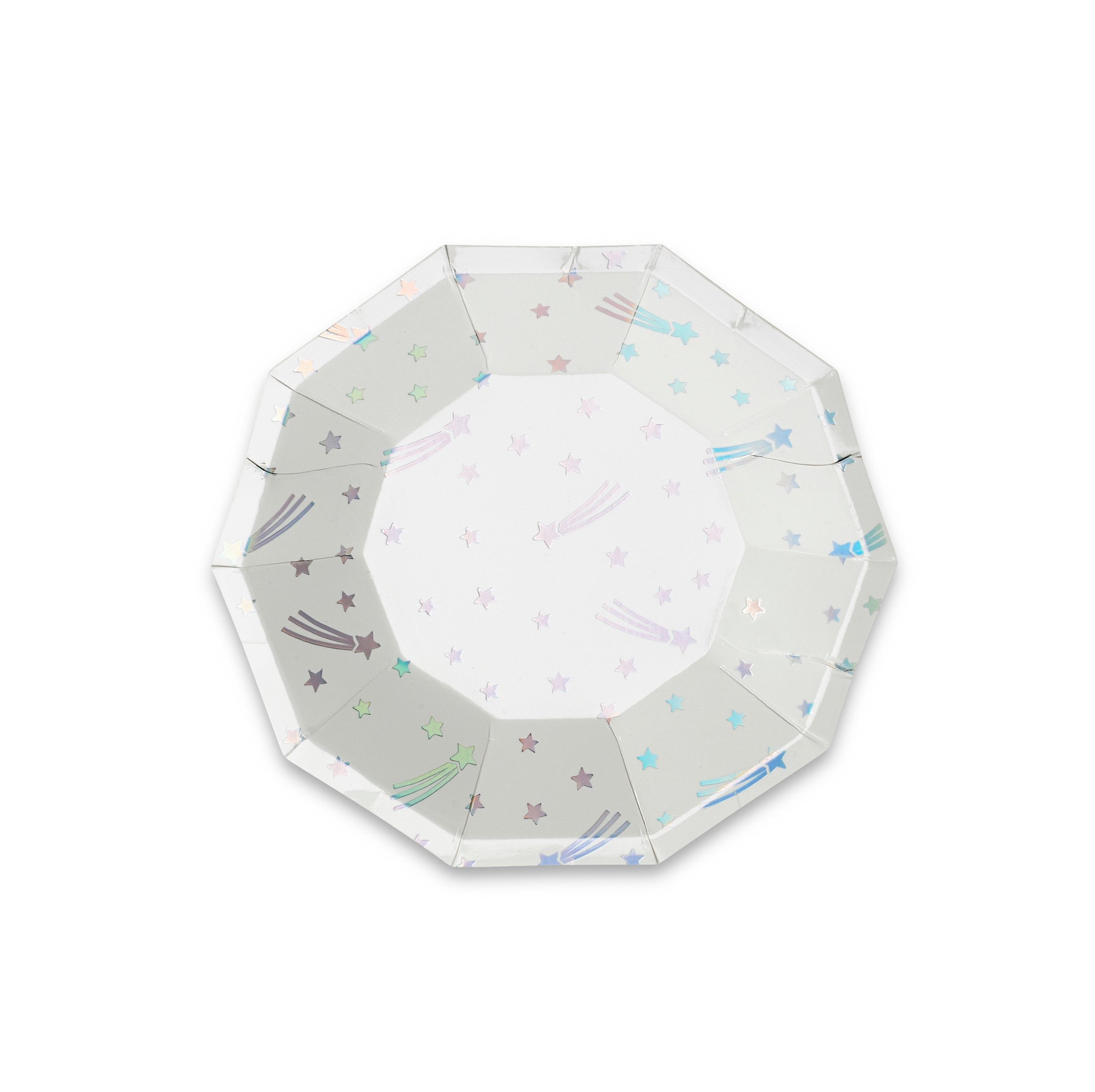 Day Dream – Cosmic Party Plates – White – Party Supplies
