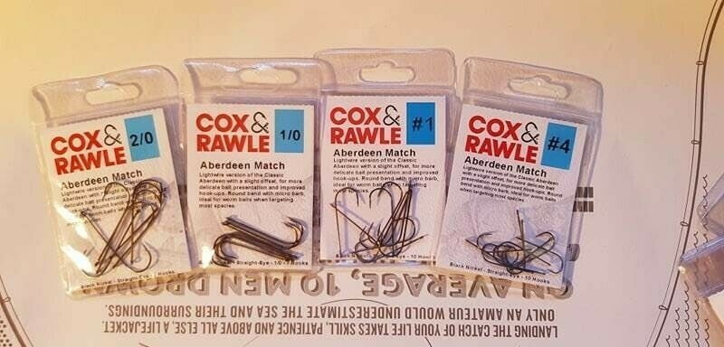 Cox & Rawle Aberdeen Match hooks, 5 sizes – 4
