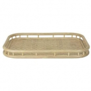 Rattan Queen Tray – NATURAL – L60 W40 H6 cm