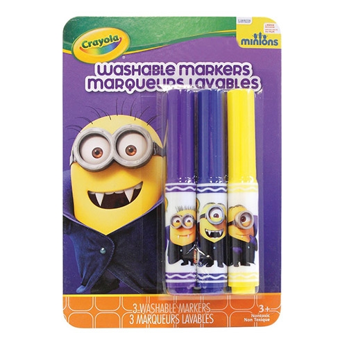 Crayola Washable Markers Minions Gone Batty – Children’s Games & Toys From Minuenta