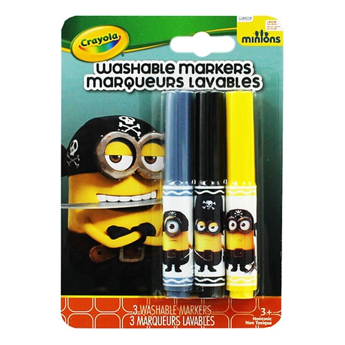 Crayola Washable Markers Minions Eye Matey – Children’s Games & Toys From Minuenta