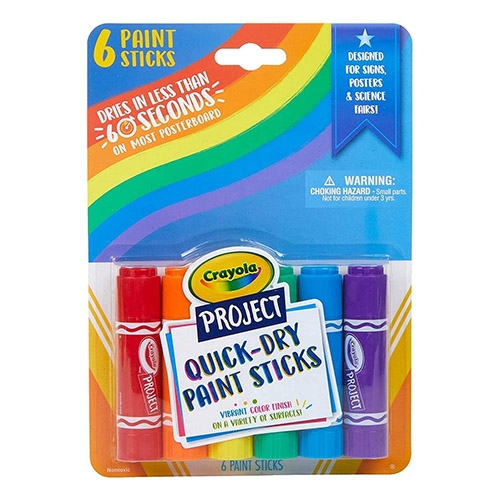 Crayola Quick Dry Paint Sticks – Children’s Games & Toys From Minuenta