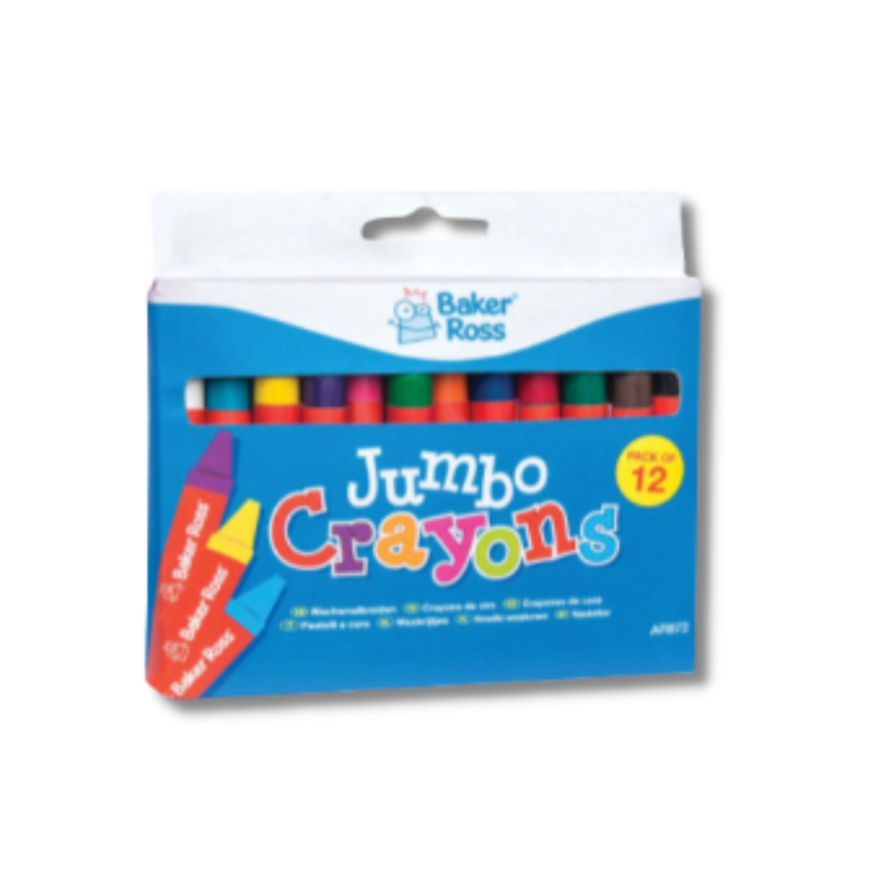 Kid-Eco Large Wax Crayons – Kid Eco Crafts – Colour In Cardboard Playhouses