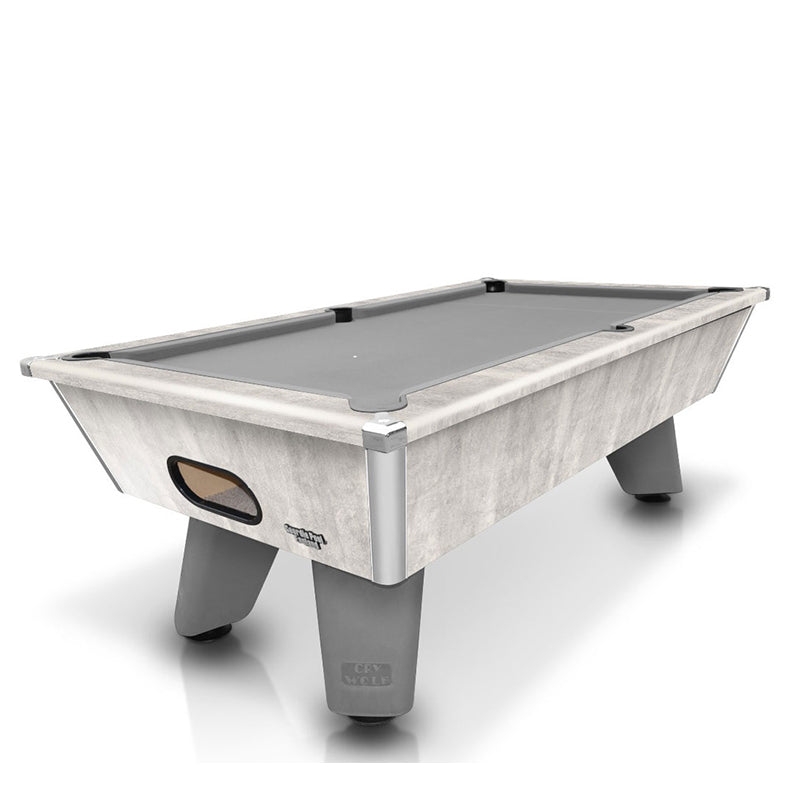 Outdoor CryWolf, Urban Grey, Slate Pool Table, Tournament Edition 6ft & 7ft – Table Top Sports