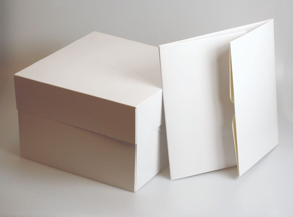 Culpitt Square White Cake Box – 10″