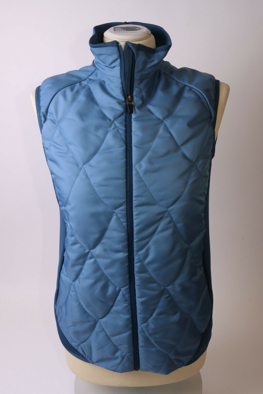 Galvin Green Ladies Delila Full Zip Quilted Insula Bodywarmer – S – Blue – Get That Brand