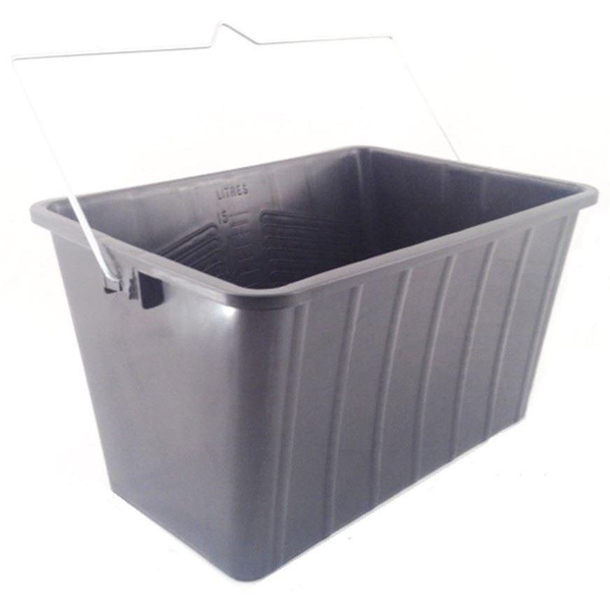 15L Paint / Window Cleaners Rectangle Bucket Skuttle