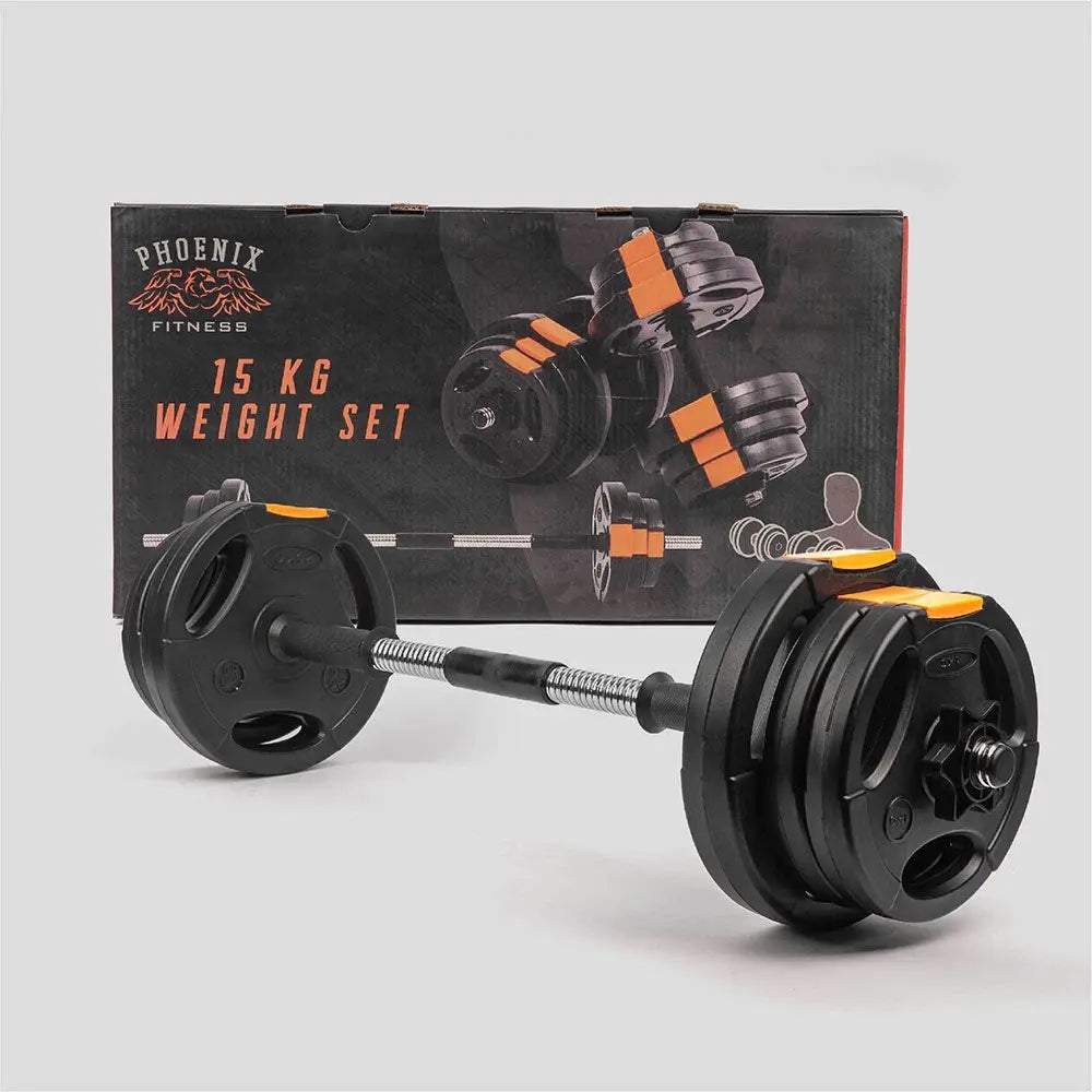 15Kg Complete Weight Set | Fitness Equipment Dublin