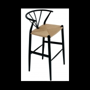 Dan-Form Delta Barstool | Black | Nature