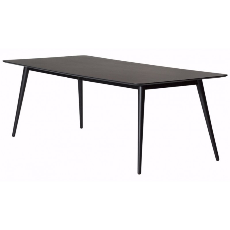Danish Pheno Black Ash Dining Table | 220cm