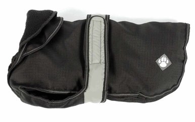 Danish Designs – Danish Design 2-in-1 Dog Coat – 10″ – Black