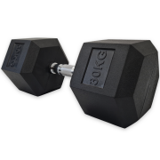 SuperStrong Rubber Hex Dumbbells (2.5kg – 40kg) – Super Strong Fitness 37.5kg(Sold Individually) – SuperStrong Fitness