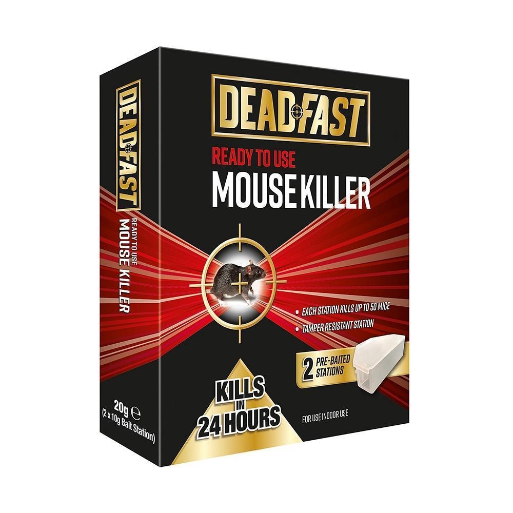 DeadFast Ready To Use Mouse Killer Bait Station