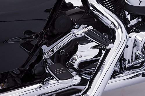 Adjustable Passenger Comfort Peg Mounts (Chrome) for Harley Davidson 93-up Harley-Davidson Touring models – Tri Glide & Freewheeler – Rick Rak