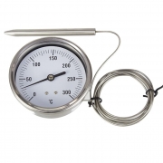 Dial Thermometer range: 0-500C – 60mm 300C – Under Control LTD