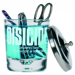 Disicide Small Glass Jar 160ml – Hair Supplies Direct