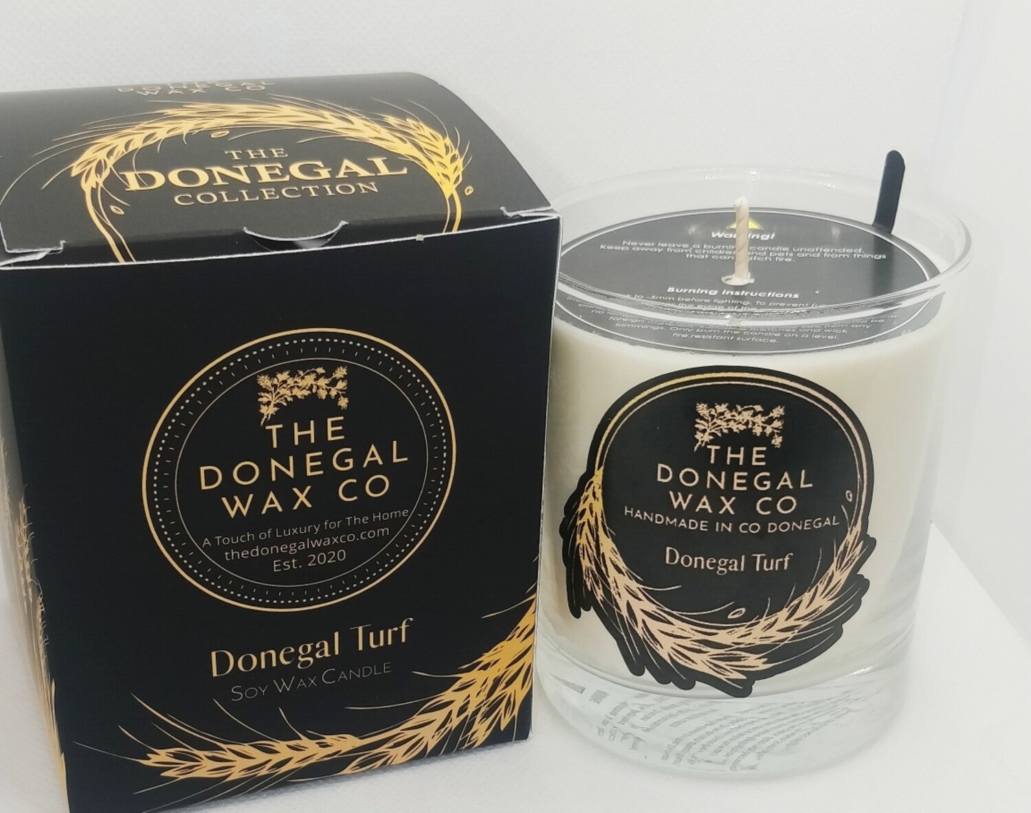 Donegal Wax Luxury Soy Candle Donegal Turf – The Donegal Shop