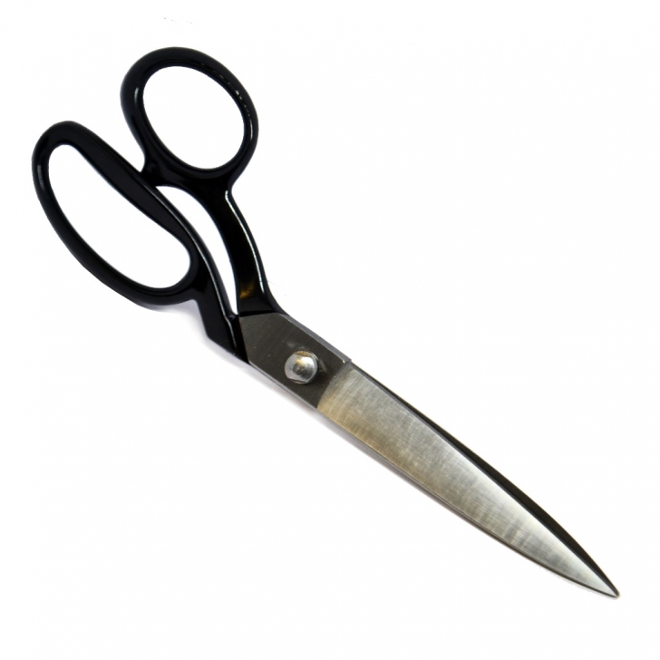 Dos Plumas –  Fully Left Handed Tailors Shears 10″ – Black Colour – Textile Tools & Accessories