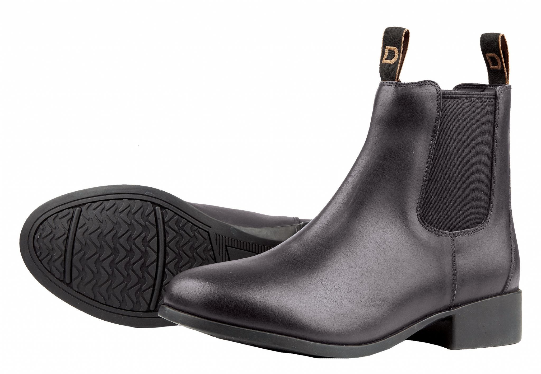 Dublin Foundation Jodhpur Boots – Black – Adults 11 – Leather – Saddlemasters Equestrian