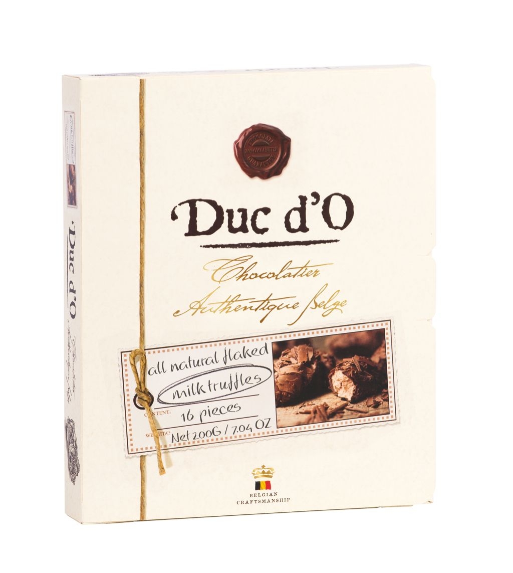 Duc d’O Milk Chocolate Flake Truffles 200g – Confection Affection