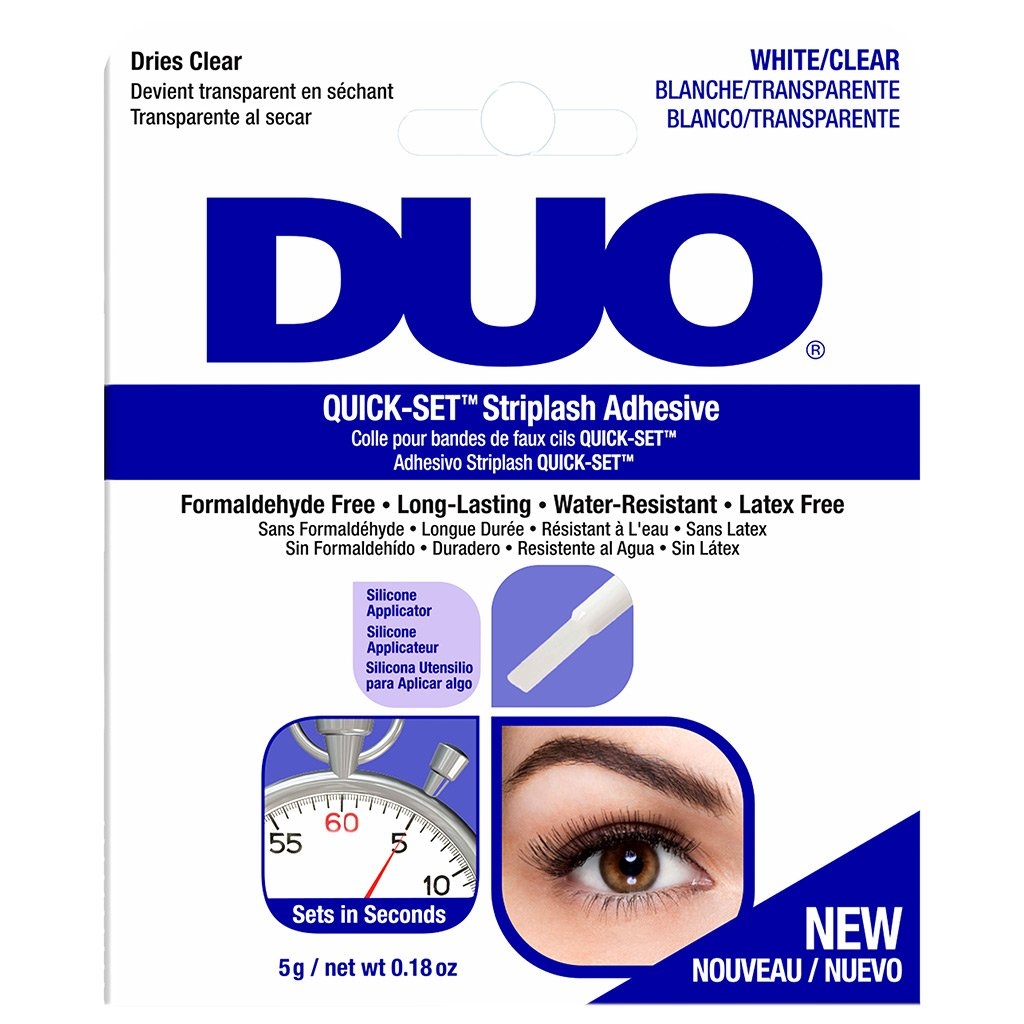 DUO Quick-Set Strip Lash Adhesive White/Clear 5g
