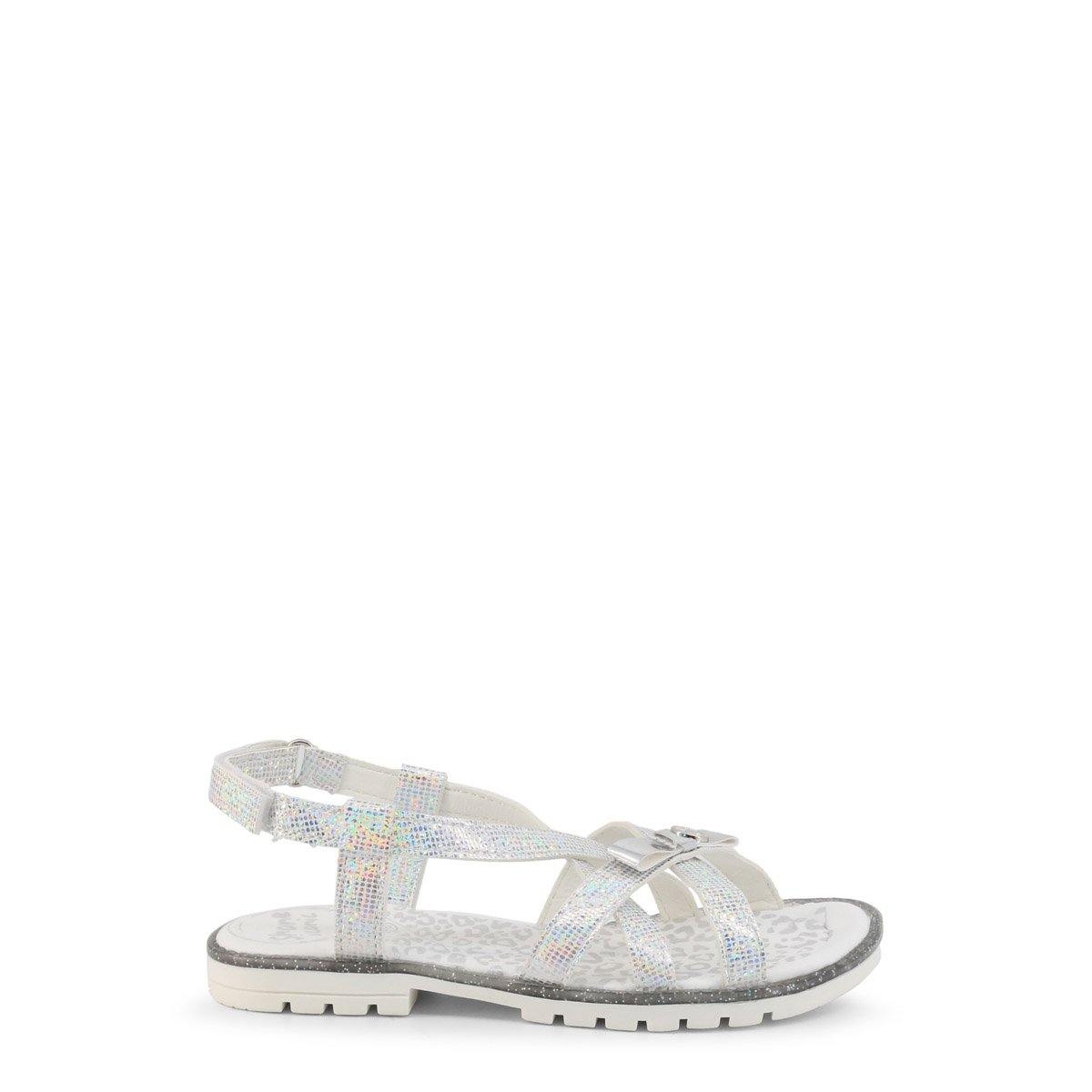 Shone – Kids sandals with glitter detail in pink or grey – 19057-001 – grey – EU 24