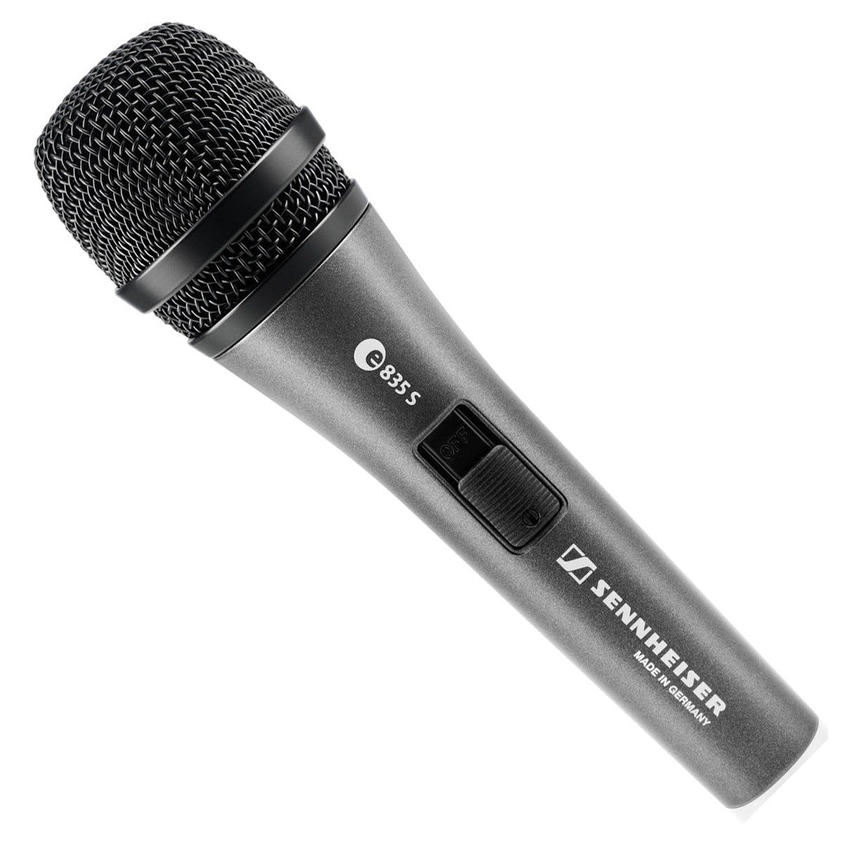 Sennheiser e835s (Switched) Microphone – DJ Equipment From Atrylogy