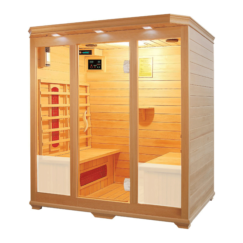 Four Person Infrared Sauna With Ceramic Heaters