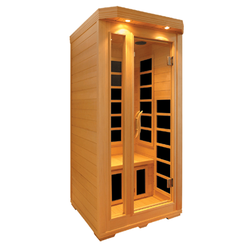 One Person Infrared Sauna With Carbon Heaters