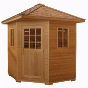 3 – 4 Person Outdoor Infrared Sauna With Carbon Heaters