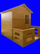 4 – 5 Person Outdoor Traditional Sauna With 9KW Stove
