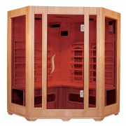 Three Person Corner Infrared Sauna