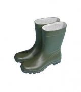 Town & Country Essential Half-Length Wellies 4 green