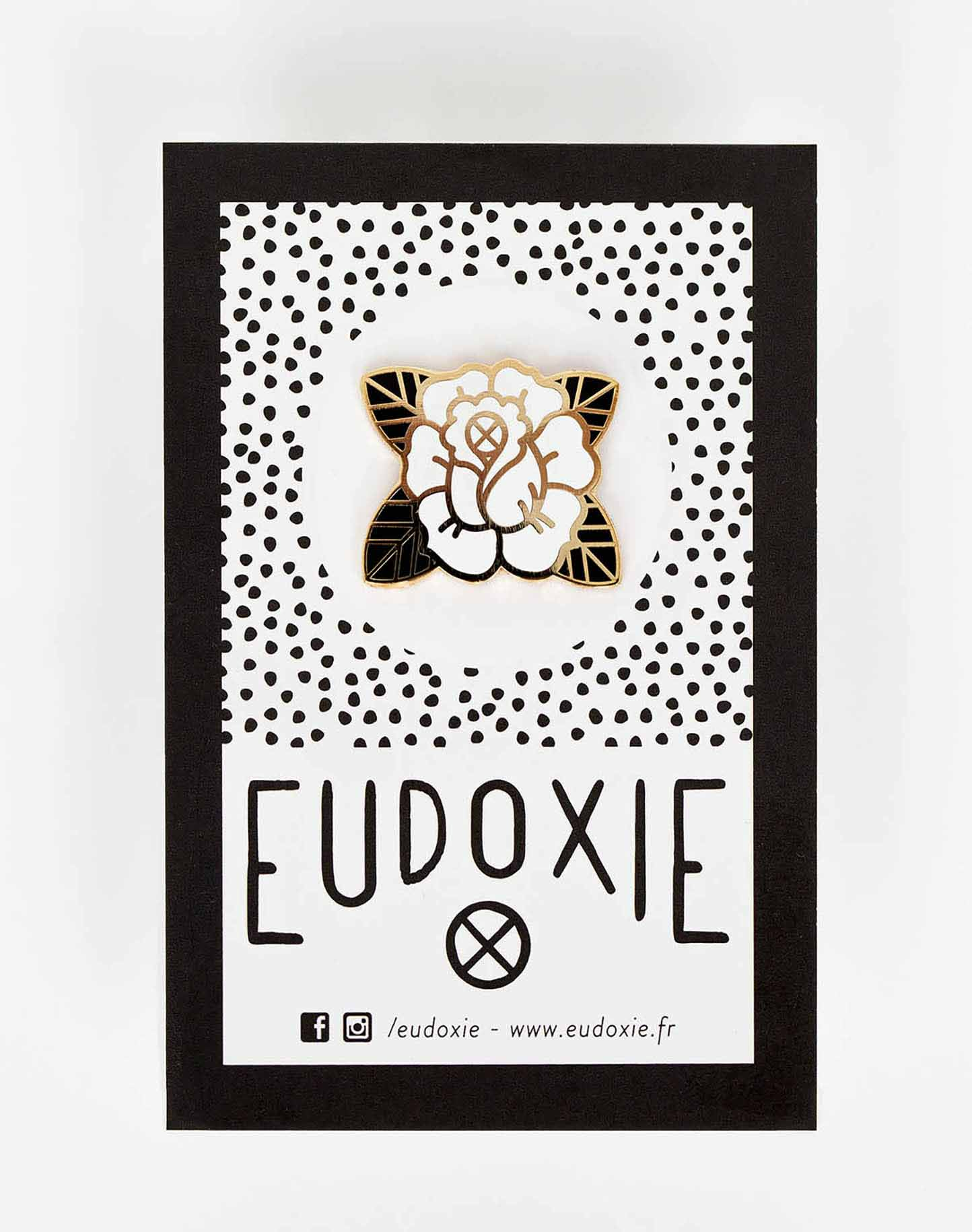 Eudoxie Pins Flower Pin – Armadillo Customs