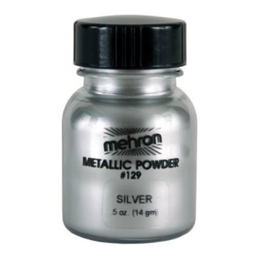 Mehron Metallic Powder – Silver – Metallic Powders – Dublin Body Paint