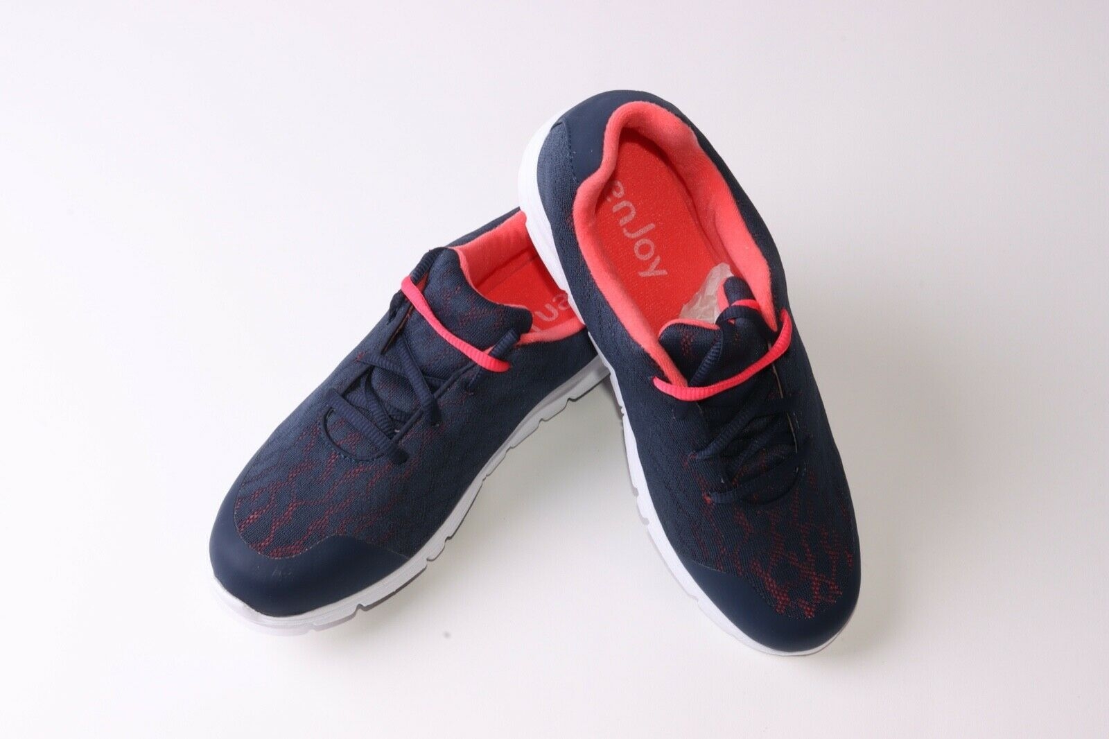Footjoy Ladies EnJoy Golf Shoe – Navy 5 – Wide – Get That Brand