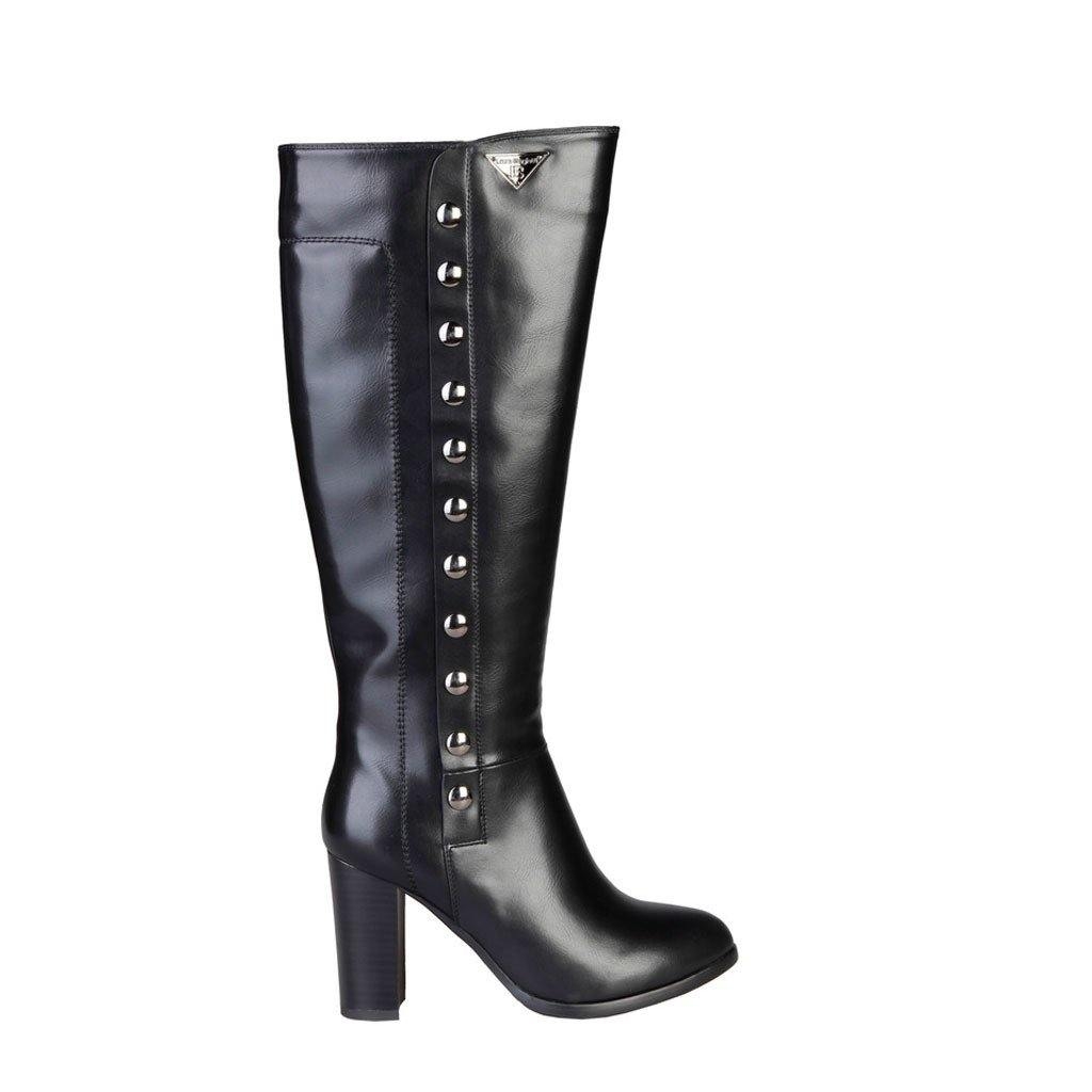 Laura Biagiotti – Women’s Knee High Boots In Black – 2212 – Black – EU 37 – JC Brandz