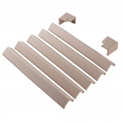 Clevamama – Fireplace Edge Guard – Beige – Foam