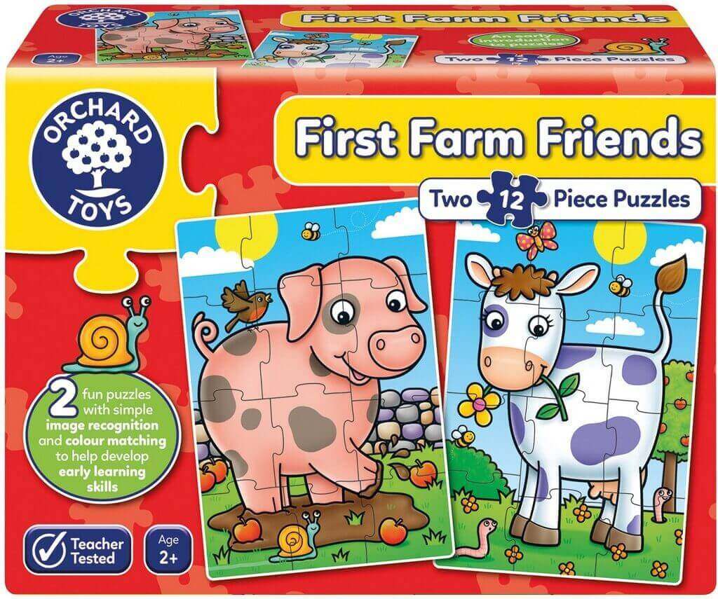 Jigsaw Puzzle First Farm Friends – Orchard Toys – The Yorkshire Jigsaw Store