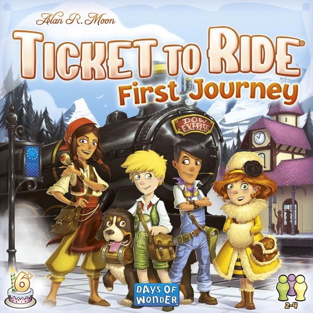 First Journey Europe – Ticket To Ride – Days of Wonder – Red Rock Games