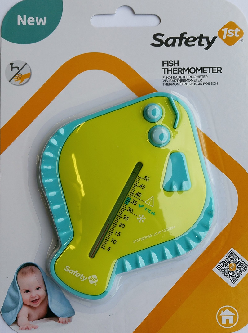 Safety 1St – Fish Thermometer – Green – Plastic