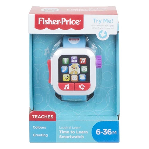 Fisher Price Time to Learn Smartwatch – Children’s Games & Toys From Minuenta