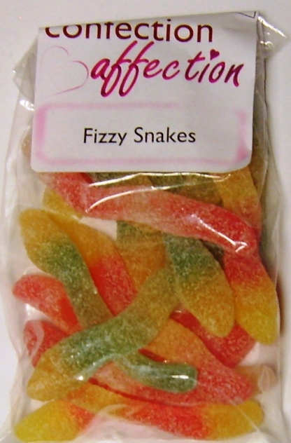 Fizzy Snakes 100g – Confection Affection