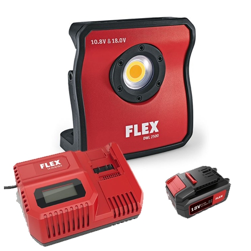 FLEX DWL 2500 10.8/18.0V Cordless LED Detailing Light With Battery & Charger – Blok 51