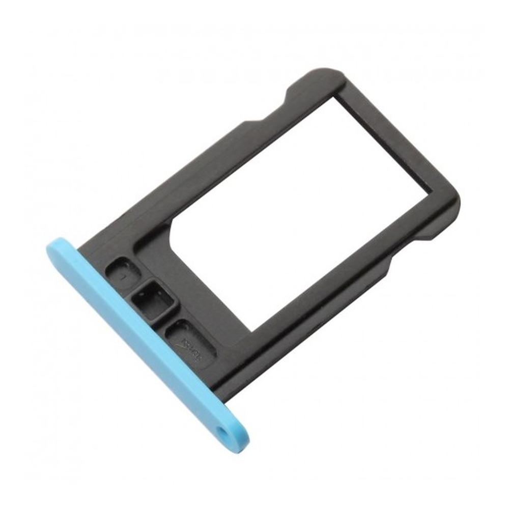 For Apple iPhone 5C Replacement Sim Card Tray – Blue