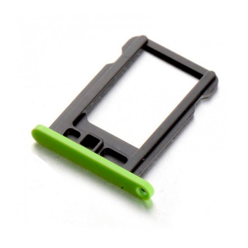 For Apple iPhone 5C Replacement Sim Card Tray – Green