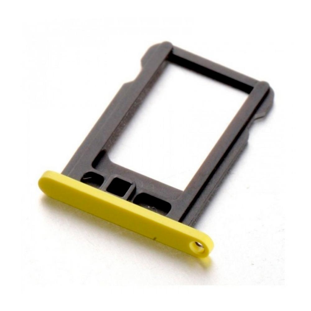 For Apple iPhone 5C Replacement Sim Card Tray – Yellow