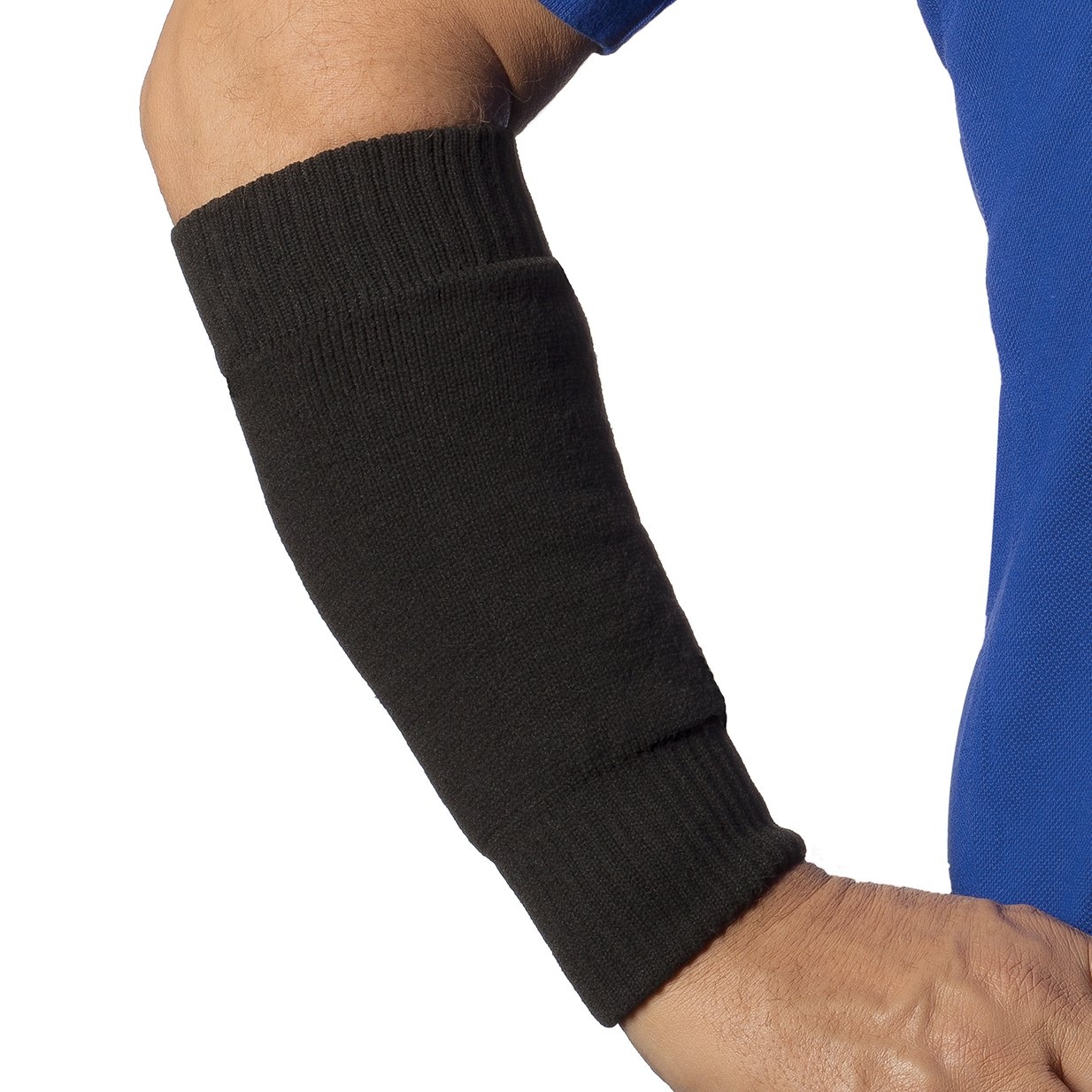 Forearm Sleeves -Regular/Heavy Weight – Arm protectors for fragile skin Black – Limb Keepers