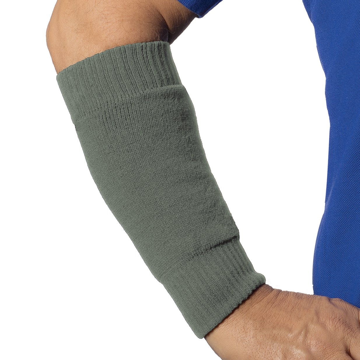 Forearm Sleeves -Regular/Heavy Weight – Arm protectors for fragile skin Olive – Limb Keepers