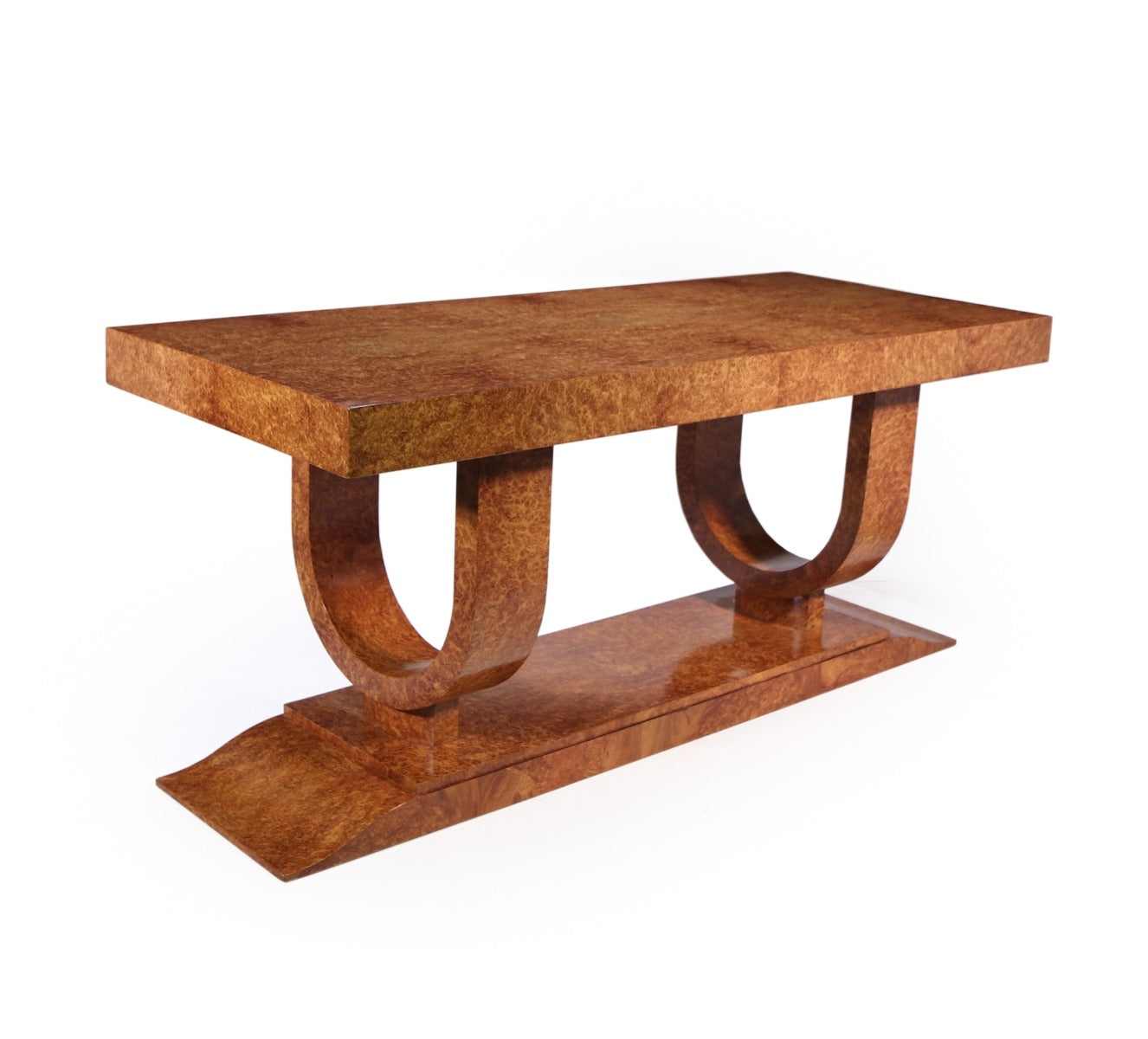 Art Deco Table in Amboyna By Jean Faur�� – The Furniture R